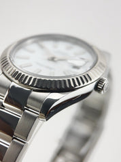 Rolex Datejust II Stainless Steel White Dial 41mm Automatic Men’s Watch 116334