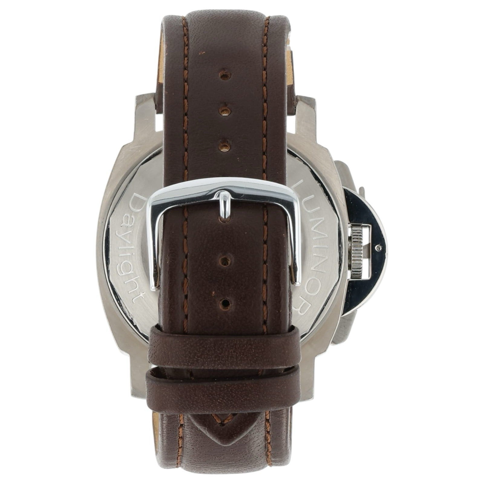 Panerai Luminor Chrono Daylight Black Dial Steel 44mm Automatic Men’s PAM00196
