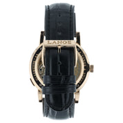 A. Lange & Sohne Grand Lange 1 Black Dial 18k Rose Gold 42mm Manual Mens 115.031