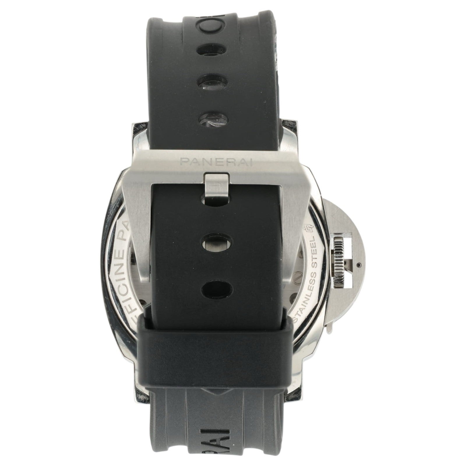 Panerai Luminor White Dial Stainless Steel 44mm Manual Wind Men’s Watch PAM00561