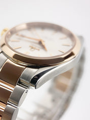 Omega Seamaster Aqua Terra Gold & Steel White Dial 39mm Auto Men's 2303.30.00