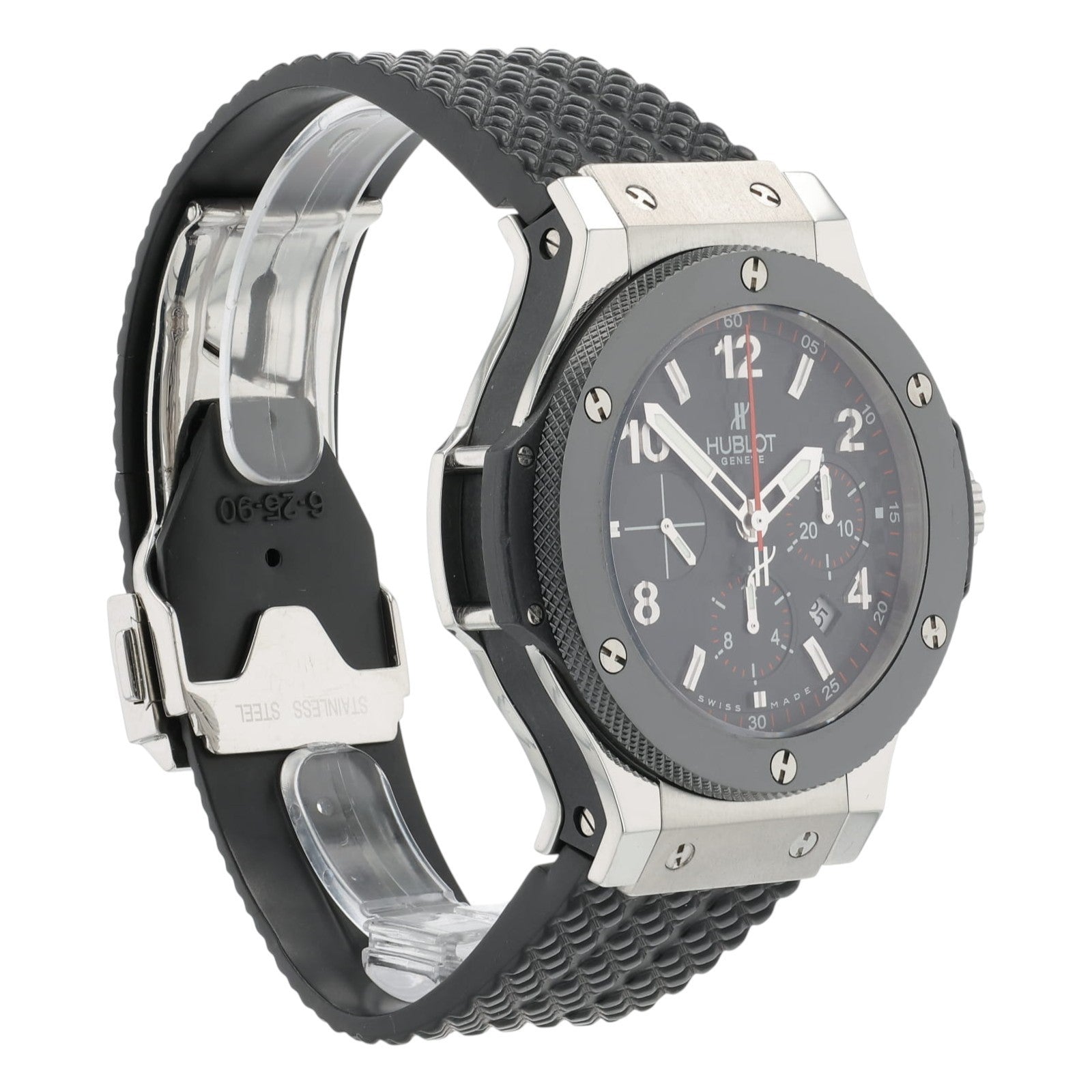 Hublot Big Bang Chrono Black Carbon Dial Steel 44mm Automatic Mens 301.SB.131.RX