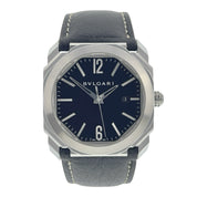 Bulgari Octo Stainless Steel Black Dial 41mm Automatic Men’s Watch BGO41S
