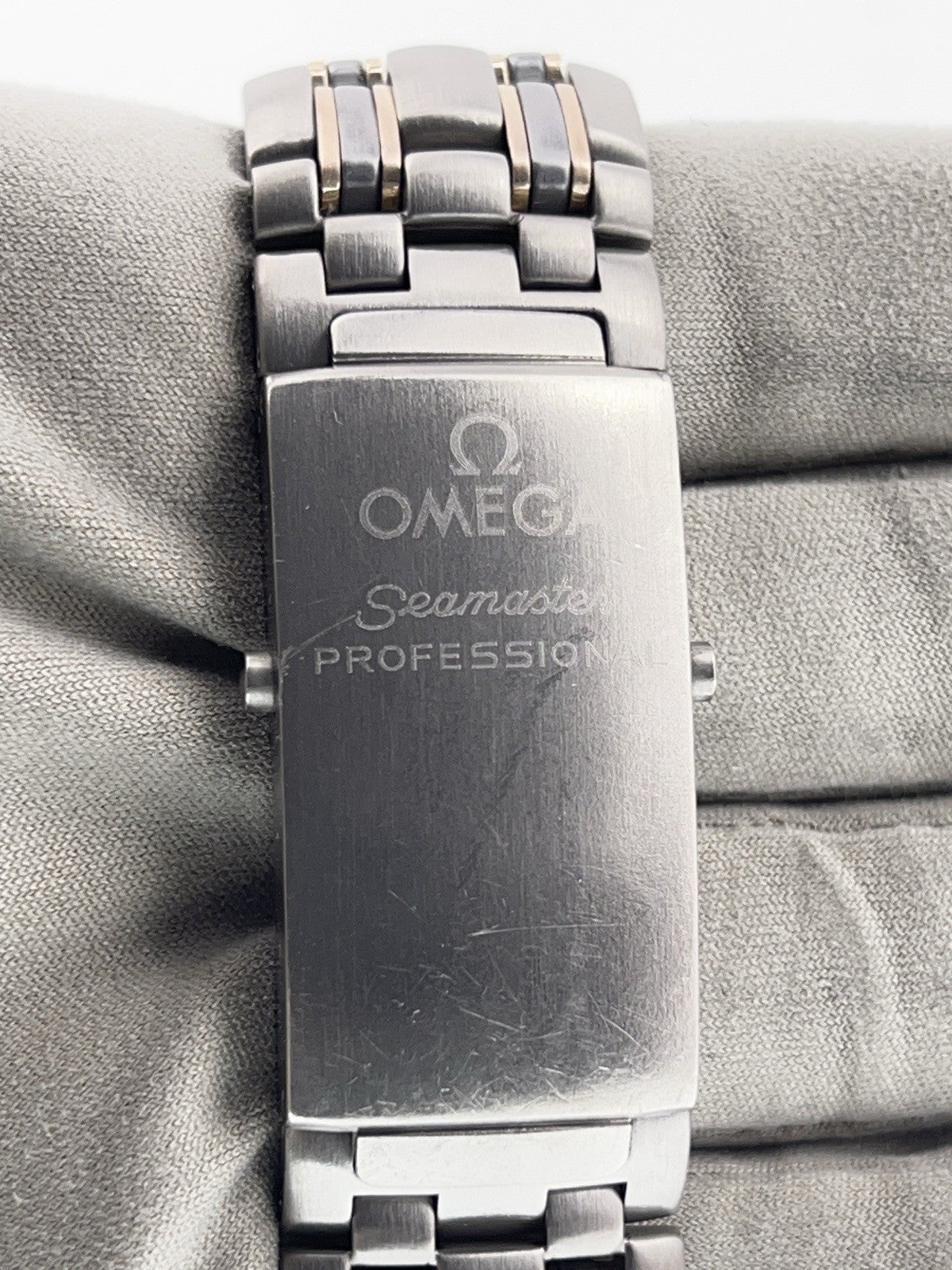 Omega Seamaster Chrono Titanium Blue Dial 42mm Automatic Men’s Watch 2296.80.00
