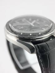 2017 Omega Speedmaster Moonphase Black 304.33.44.52.01.001 44.25mm Leather B&Ps