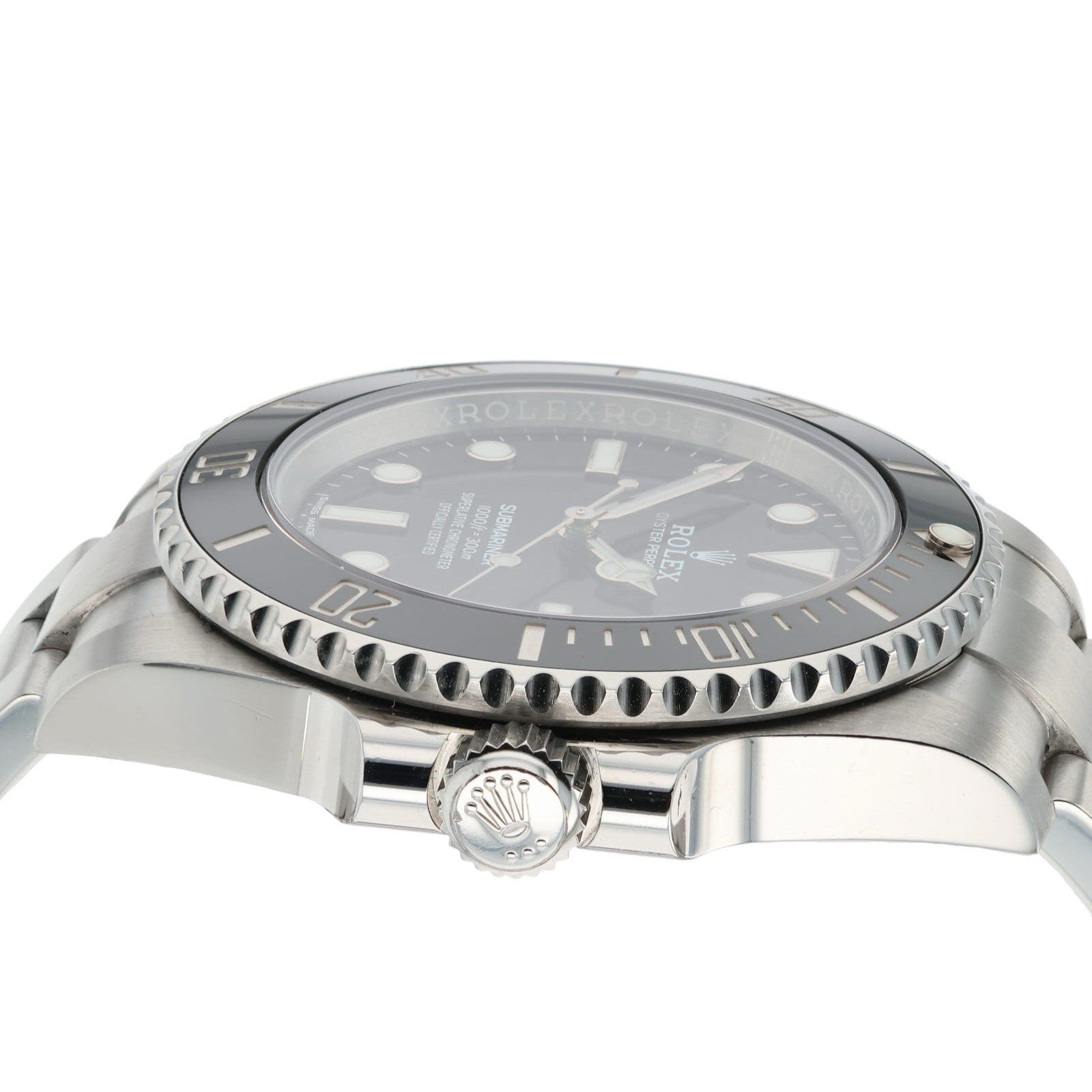 Rolex Submariner Stainless Steel Black Dial 40mm Automatic Movement Mens 114060