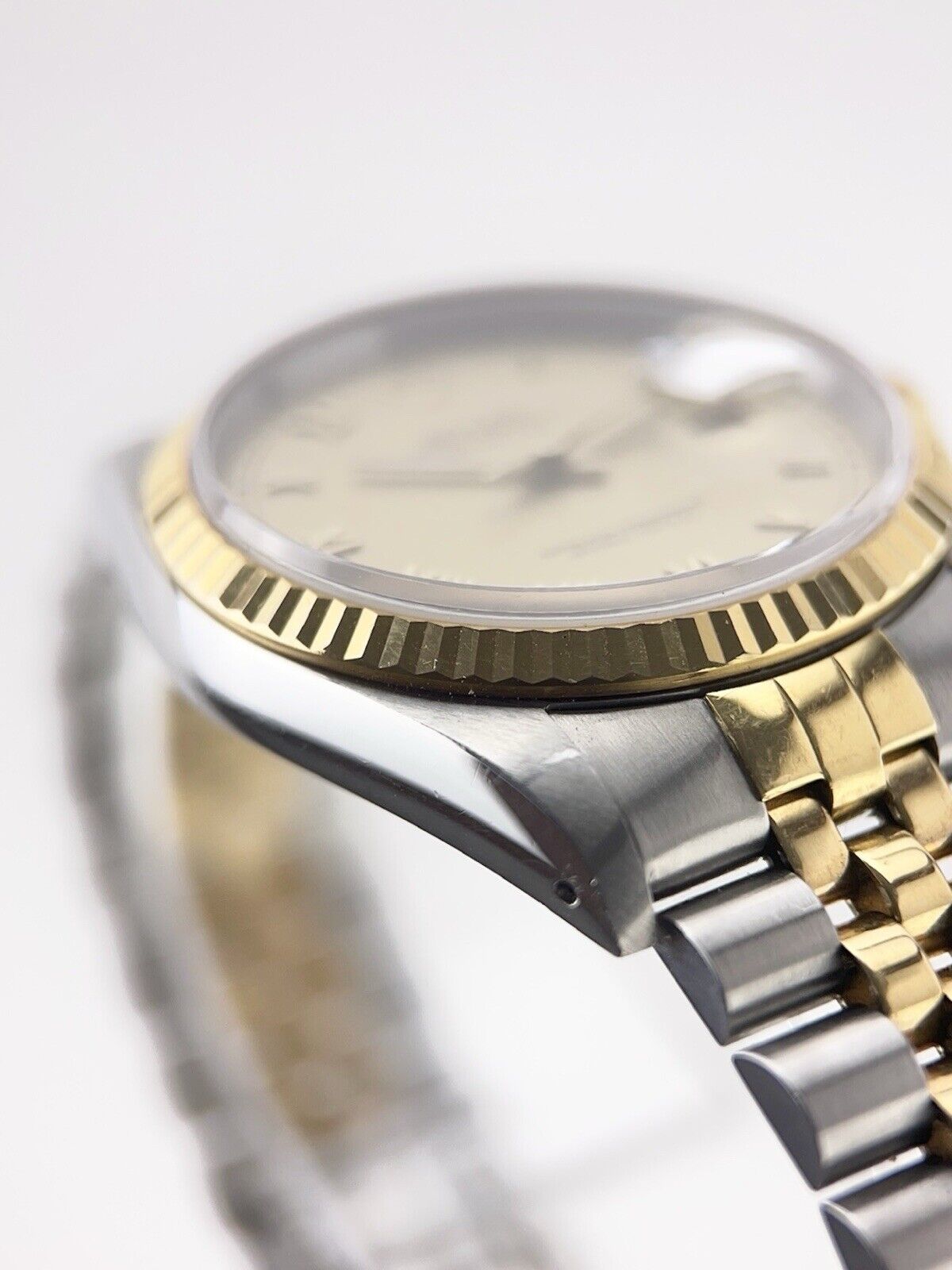 1989 Rolex Datejust 36mm Automatic 18k Gold and Steel Men’s Watch 16233