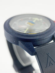 Awake X Alain Silberstein Plastic Case Blue Dial
