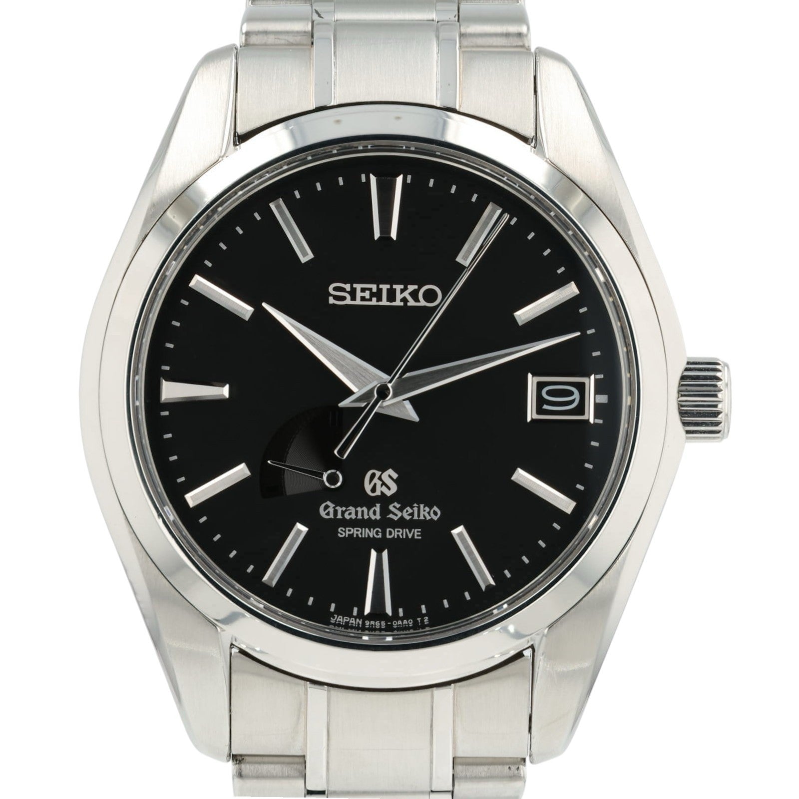 Grand Seiko Black Dial Stainless Steel 40mm Automatic Men’s Watch SBGA003
