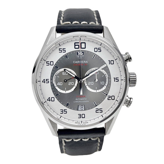Tag Heuer Carrera Flyback Chronograph 43mm Stainless Steel CAR2B11 Gray Dial