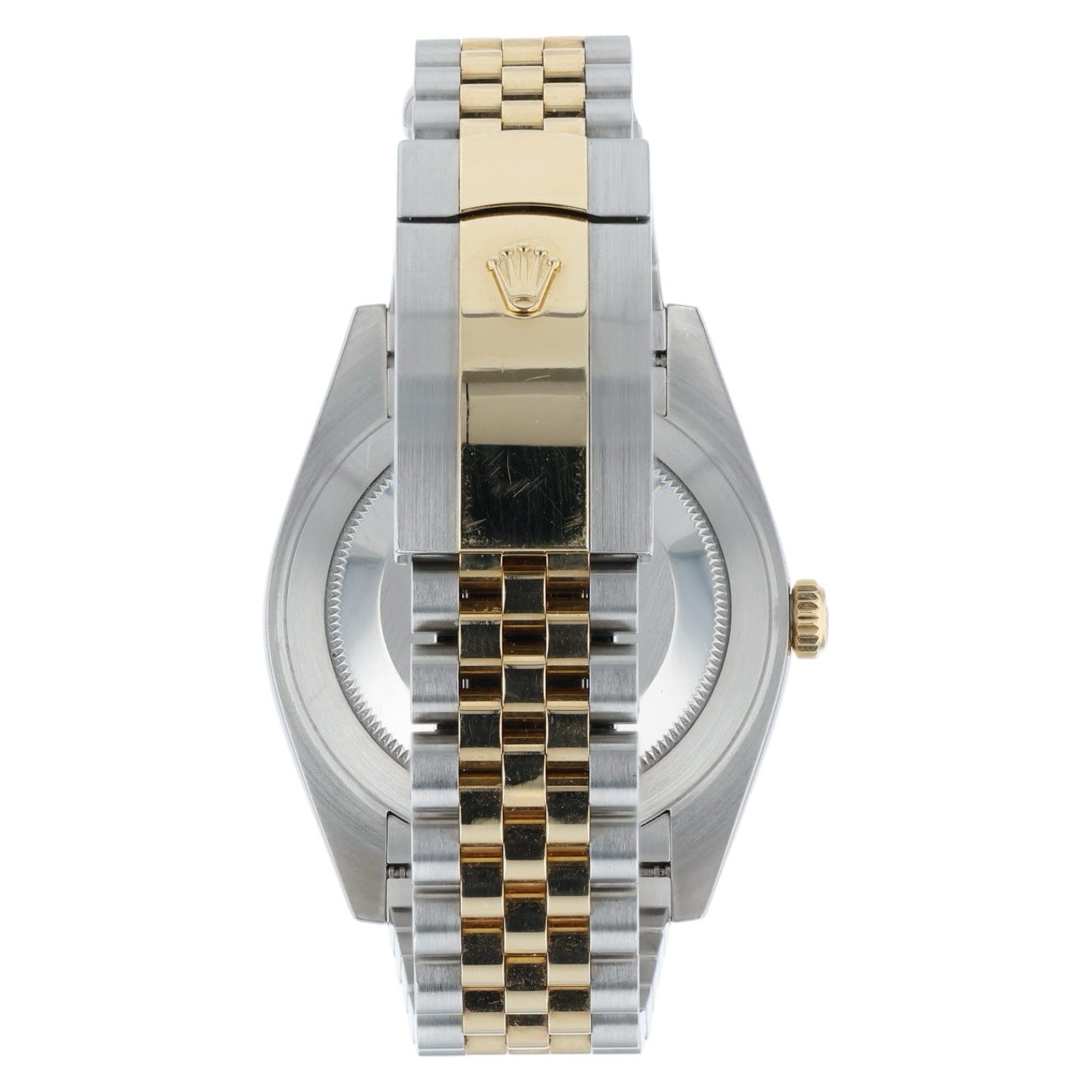 Rolex Datejust Black Dial Gold & Steel 41mm Automatic Movement Mens Watch 126333