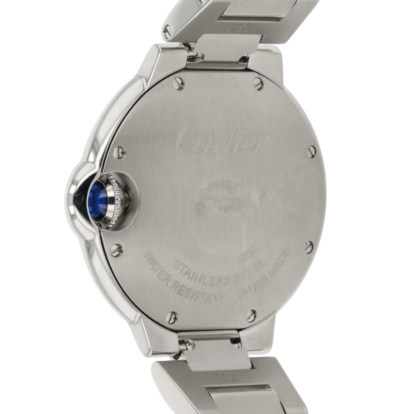 Cartier Ballon Bleu De Cartier Silver Dial Steel 33mm Quartz Womens W6920084