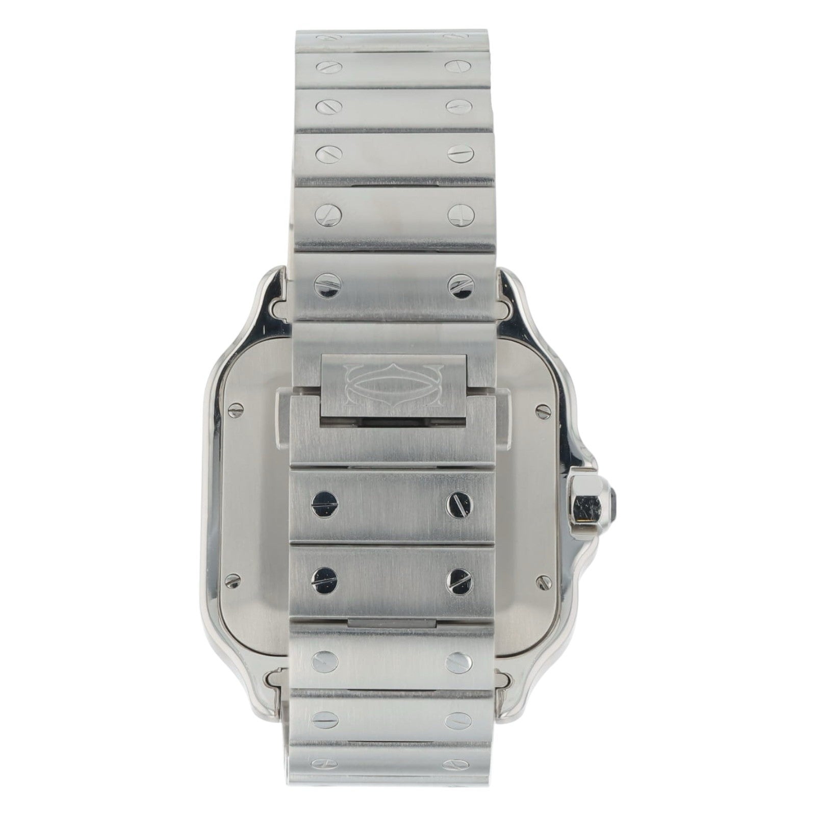 Cartier Santos Stainless Steel Gray Dial 39mm Automatic Men’s Watch WSSA0037