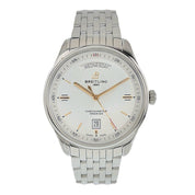 NEW Breitling Premier Day Date Silver Dial 40mm Automatic Men's Watch A45340