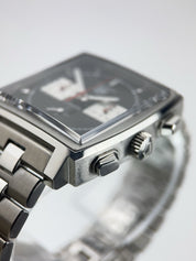 Tag Heuer Monaco Stainless Steel Black Dial 39mm Automatic Men's Watch CBL2113