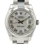 Rolex Lady Datejust Mop Dial Stainless Steel 31mm Auto Women's Watch 178240