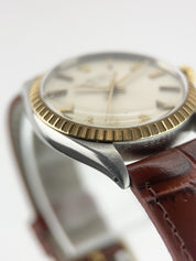 Rolex Oyster Stainless and Gold Dial 34mm Automatic Movement Men's Watch 1003