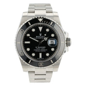 Rolex Submariner Black Dial Stainless Steel 40mm Automatic Mens Watch 116610LN