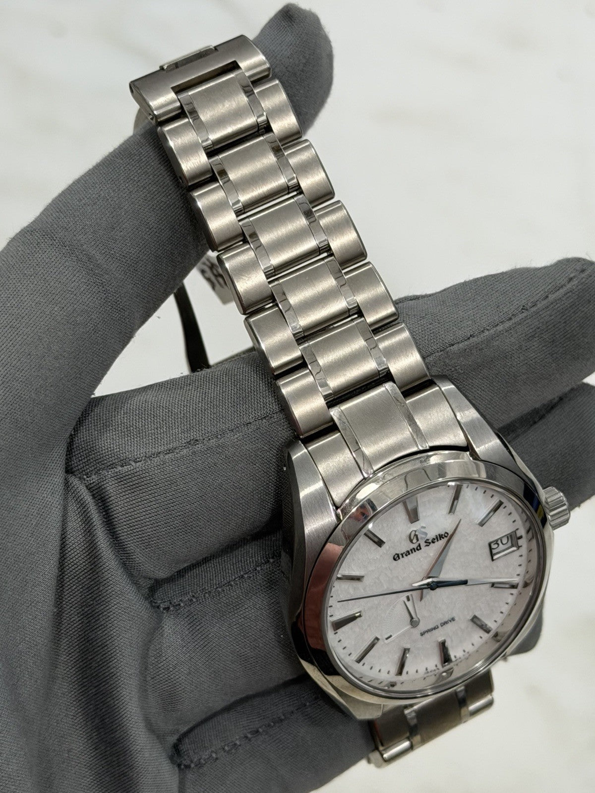 2025 Grand Seiko Spring Drive Snowflake Date Watch SBGA211 Titanium  - Box/Paper