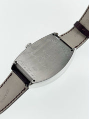 Franck Muller Cintree Curvex Steel Black Dial. 36mm Automatic Men’s 7880 SCDT