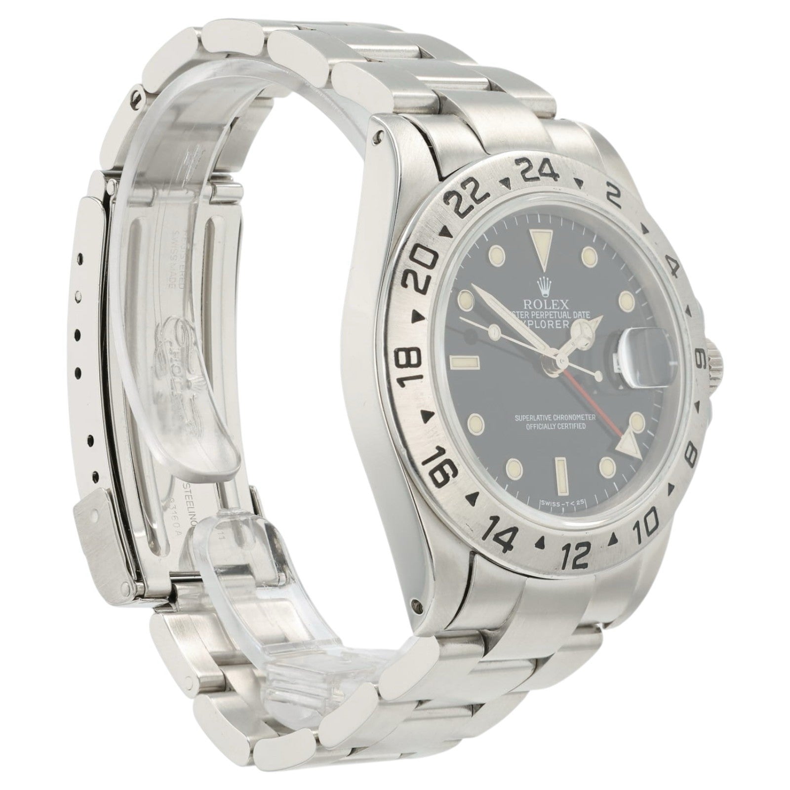 Rolex Explorer II Black Dial Stainless Steel 40mm Automatic Men’s Watch 16570