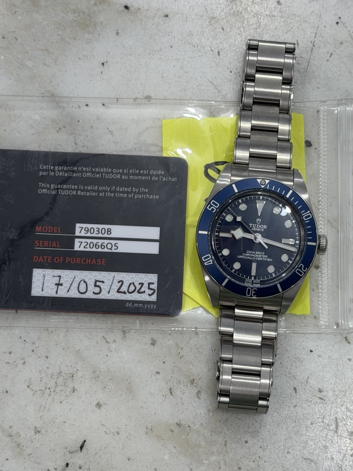 2025 Tudor Black Bay 79030B Stainless Steel Men's Automatic Watch - Box/Papers