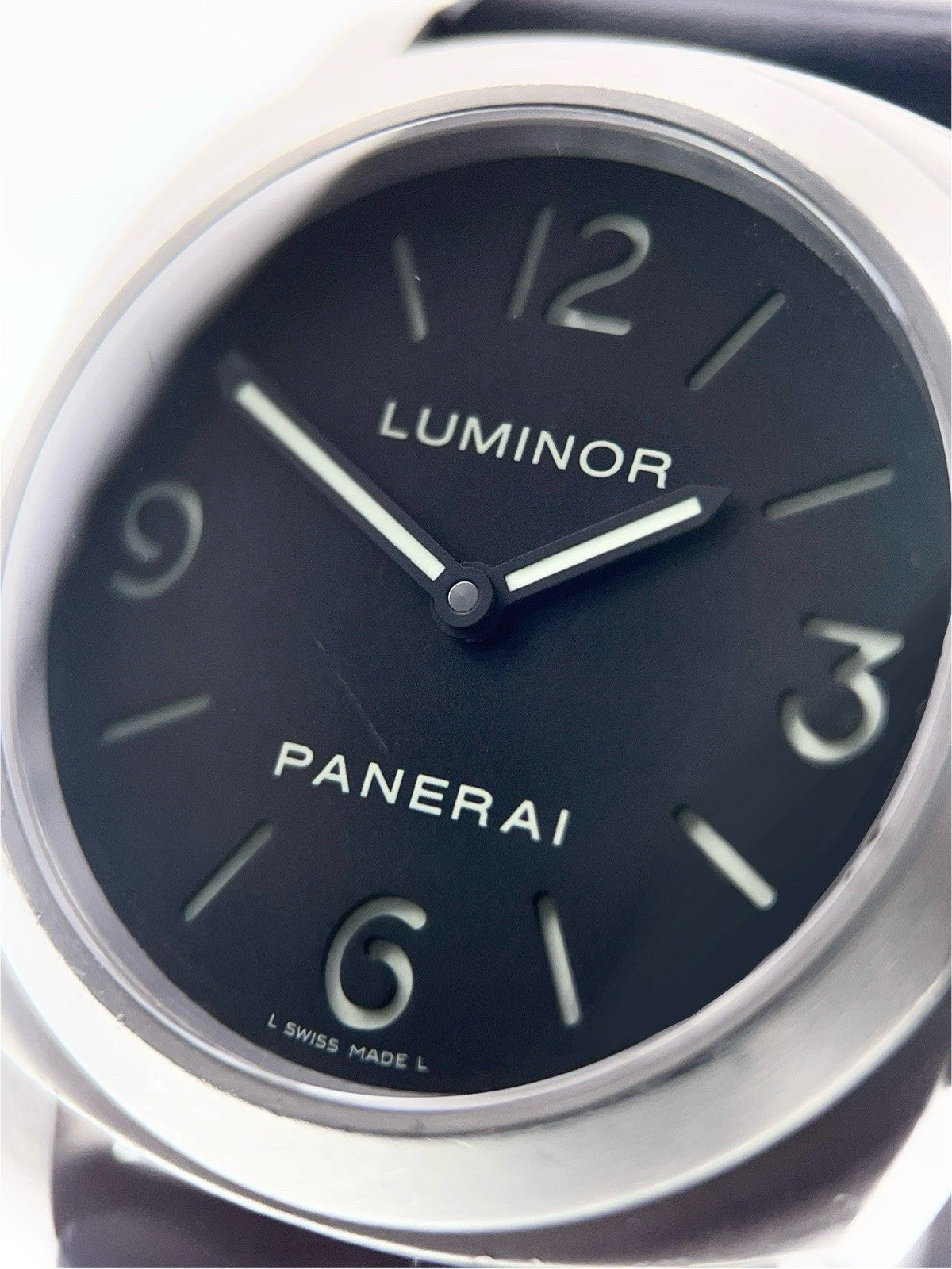 Panerai Luminor Titanium Black Dial 44mm Manual Wind Men's Watch PAM00176