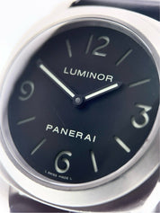 Panerai Luminor Titanium Black Dial 44mm Manual Wind Men's Watch PAM00176