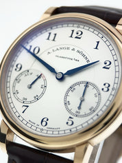2024 A. Lange & Sohne Up/Down 18k Rose Gold Silver Dial 39mm Mens Watch 234.032