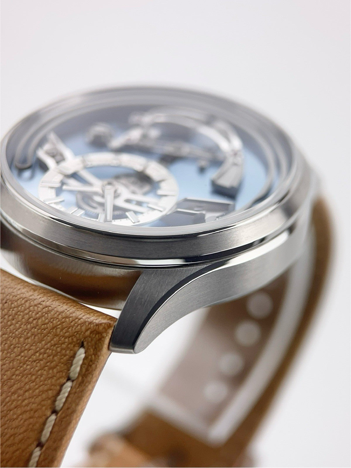 Christopher Ward Bel Canto Titanium Ice Blue Dial 41mm Automatic Men’s Watch