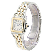 Cartier Panthere Silver Dial Gold & Steel 23x30mm Quartz Women’s Watch W2PN0018