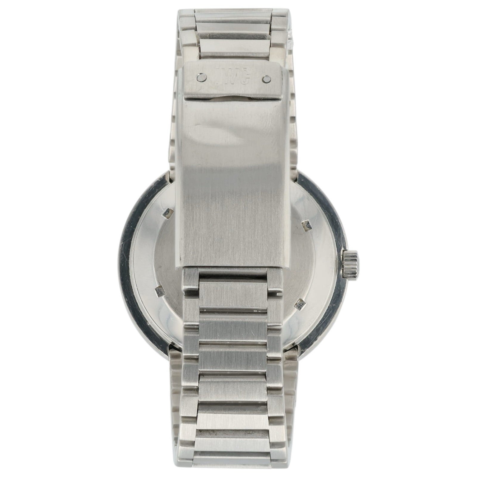 IWC Polo-Club Black Dial Stainless Steel 38x40mm Automatic Movement Men's Watch