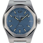 Girard Perregaux Laureato Stainless Steel Blue Dial 42mm Automatic Watch 81010