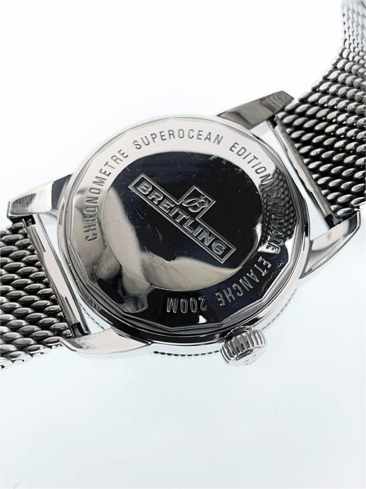 Breitling Superocean Stainless Steel Blue Dial 42mm Automatic Men’s Watch A17321
