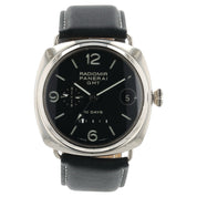 Panerai Radiomir 18k White Gold Black Dial 45mm Automatic Men’s Watch PAM00235