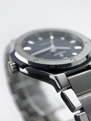 Hublot Classic Fusion Titanium 585.NX.7170.NX Titanium Casing Blue Dial