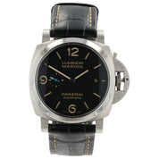 Panerai Luminor Marina Black Dial Stainless Steel 44mm Automatic Mens PAM01312