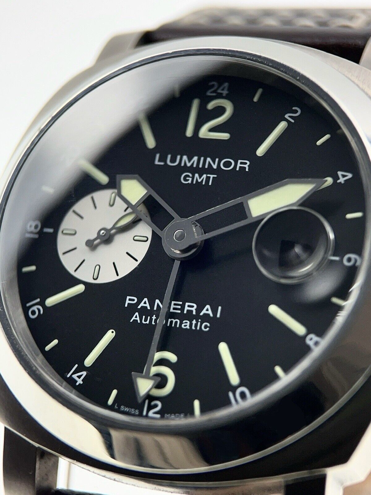 Panerai Luminor GMT Titanium 44mm Black Dial Automatic Men’s Watch PAM00161