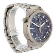 IWC GST Chronograph Titanium Black Dial 43mm Automatic Movement Men’s IW371503