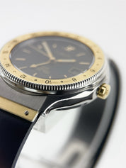 Hublot MDM Stainless Steel and Gold Black Dial 33mm Automatic Watch S.146.10.2