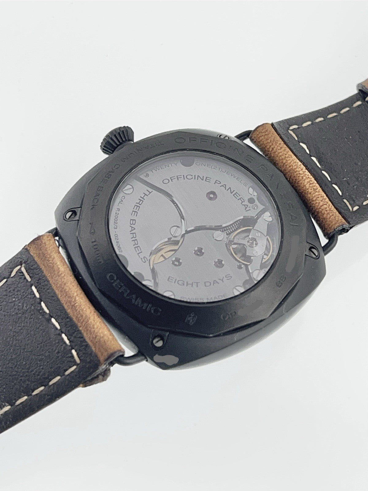 Panerai Radiomir  Ceramica Black Dial 45mm Manual Wind Men's Watch PAM00384