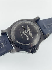 Breitling Superocean Stainless Steel Blue Dial 46mm Automatic Mens Watch M17368