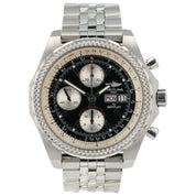 Breitling Bentley Black Dial Stainless Steel 43mm Automatic Men’s Watch A13363