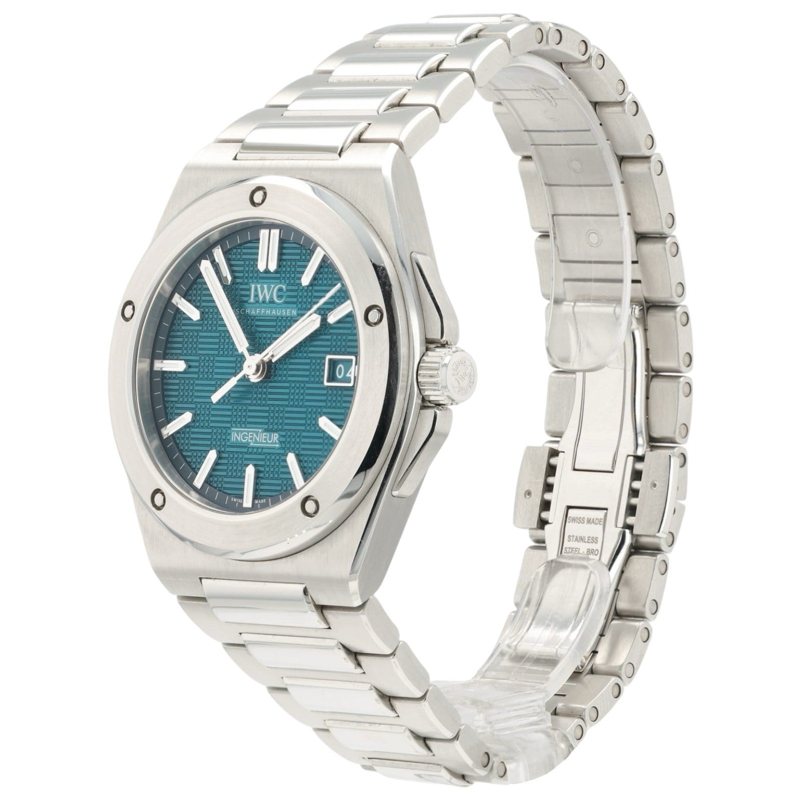 2026 IWC Ingenieur Aqua Dial Stainless Steel 40mm Automatic Mens Watch IW328903