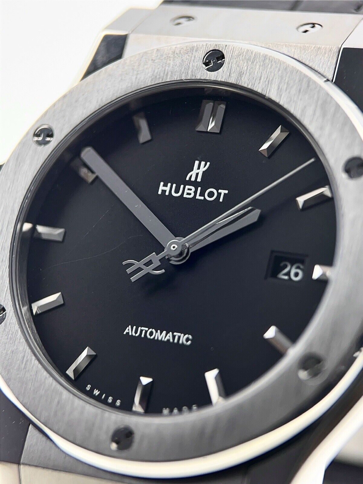 Hublot Classic Fusion Titanium Black Dial 42mm Automatic Men’s 542.NX.1171.LR