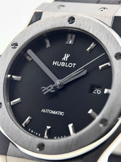 Hublot Classic Fusion Titanium Black Dial 42mm Automatic Men’s 542.NX.1171.LR