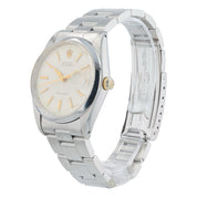 Rolex Oysterdate Precision Steel Silver Dial 34mm Manual Wind Men’s Watch 6694