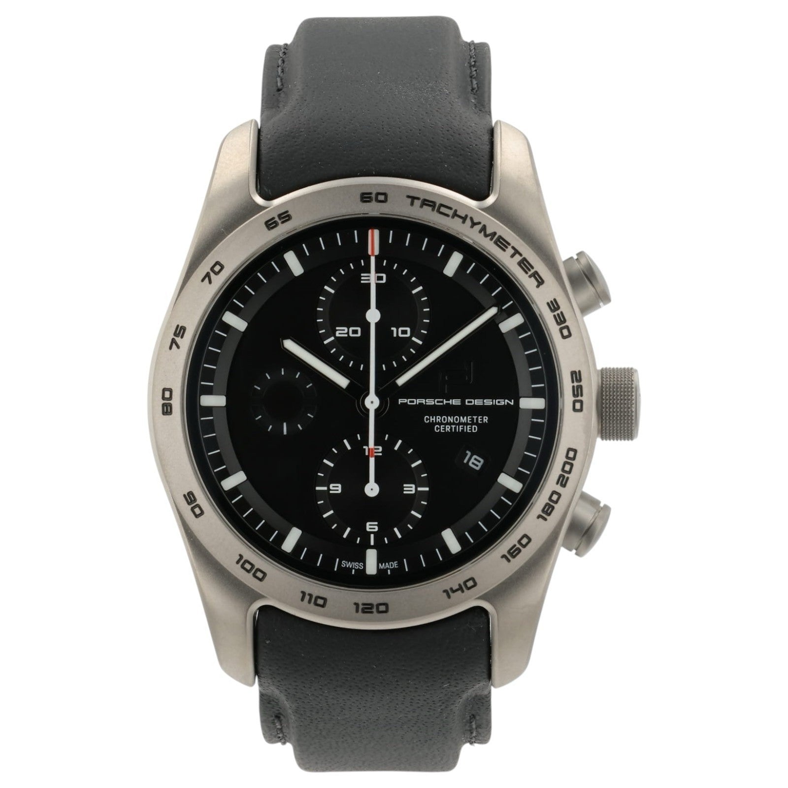 Porsche Design Black Dial Titanium 42mm Automatic Men’s Watch 6014.0001