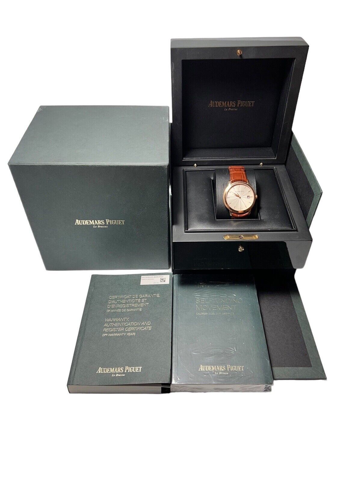 Audemars Piguet Jules Audemars Automatic 39mm 18k Rose Gold Ref - 15170OR B&P