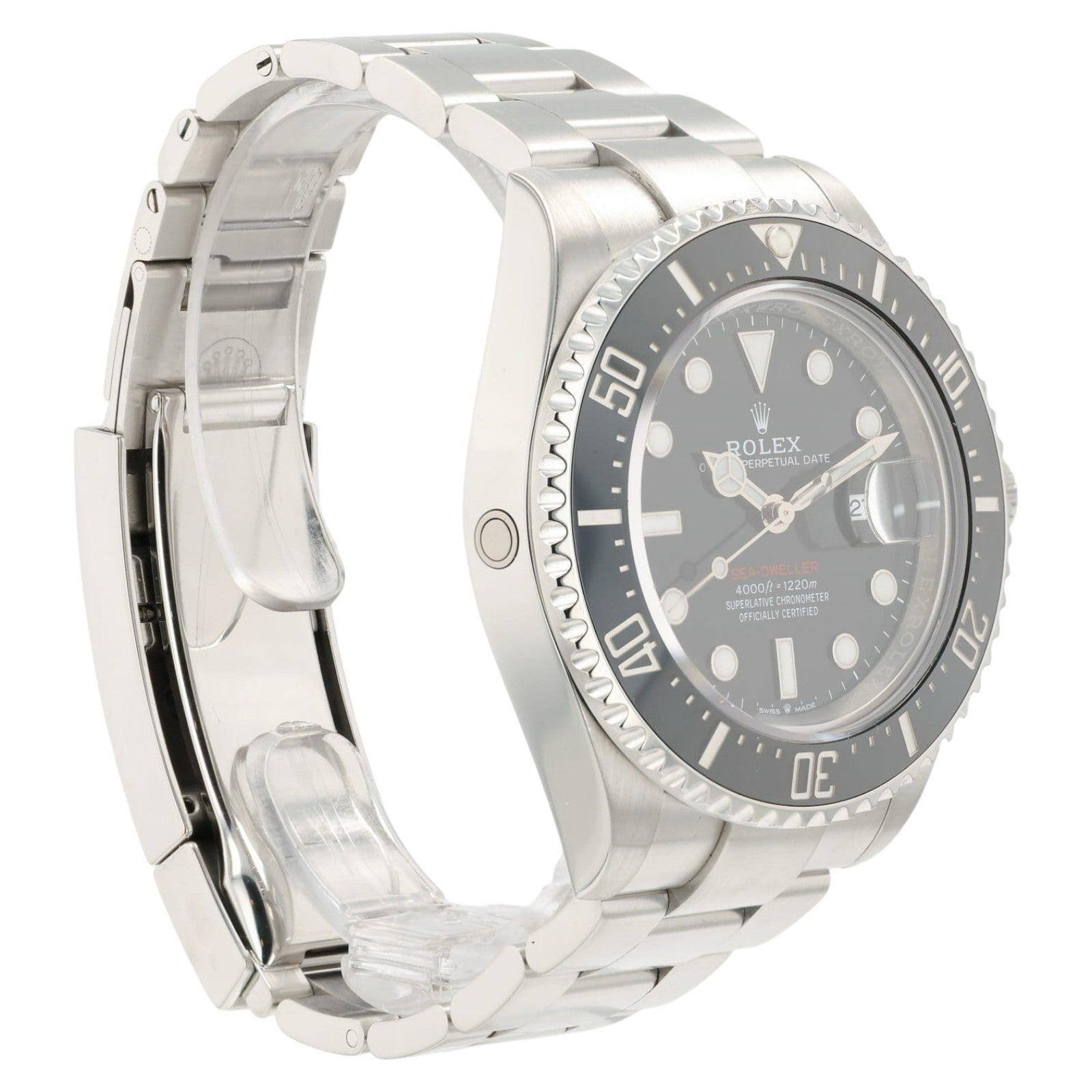 Rolex Sea-Dweller Black Dial Stainless Steel 43mm Automatic Men’s Watch 126600